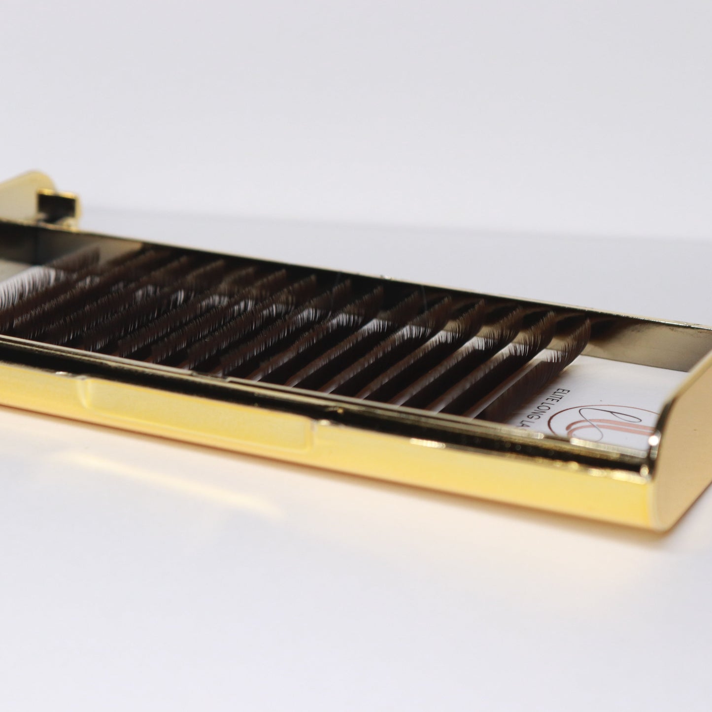 Matte Dark Brown Premium Faux Mink Eyelash Extensions β 0.05mm Trays