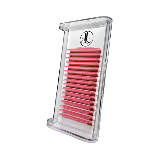C & D Curl Cashmere Eyelash Extensions | 0.07 | Pink