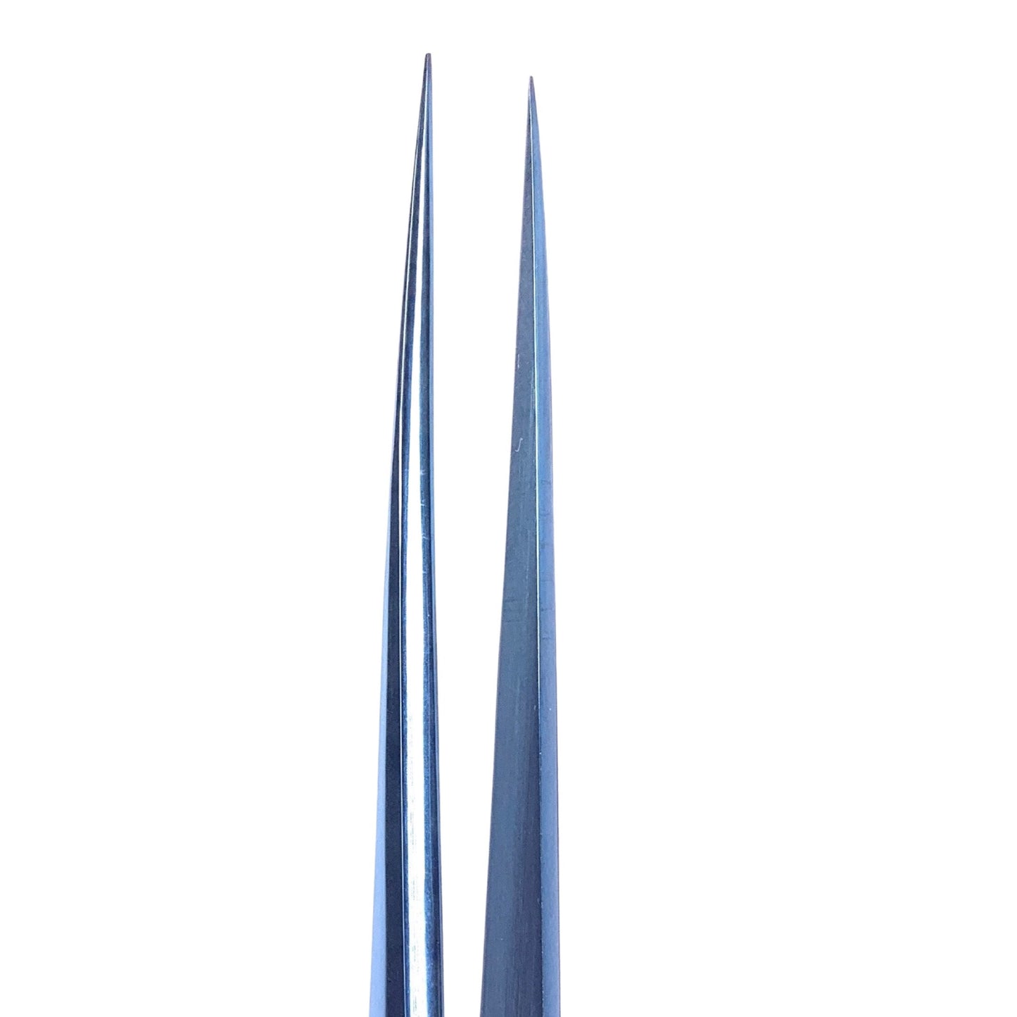 Blue color, with a beautiful flower design, isolation stainless steel tweezer for individual eyelash extensions.