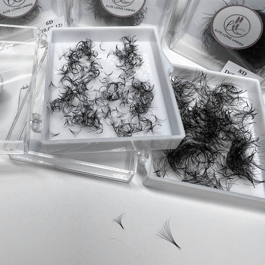 Promade Volume 500 Loose Fans/Box 0.05 C D Curl