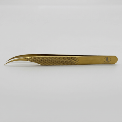 Golden Dolphin Isolation Tweezer - J Shape