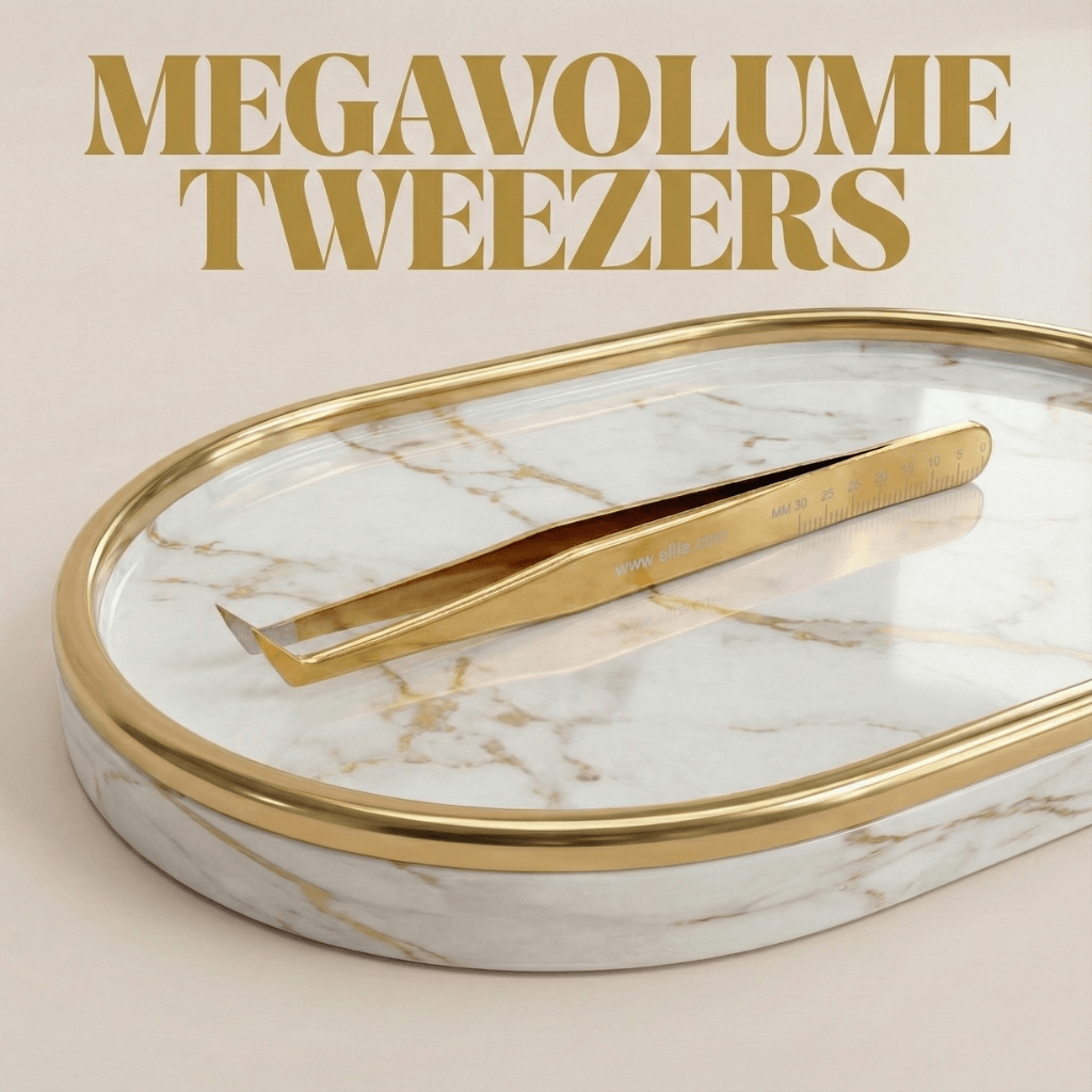 Mega Volume Tweezers for Eyelash Extensions