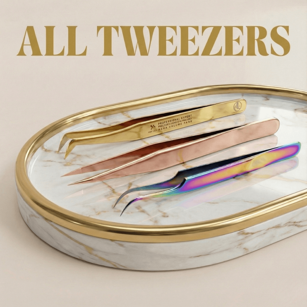 Eyelash Extension Tweezers