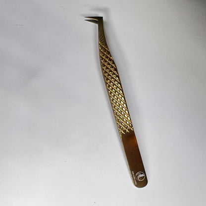 Lash Magnet Nano Tips Mega Volume Tweezer - L Shape