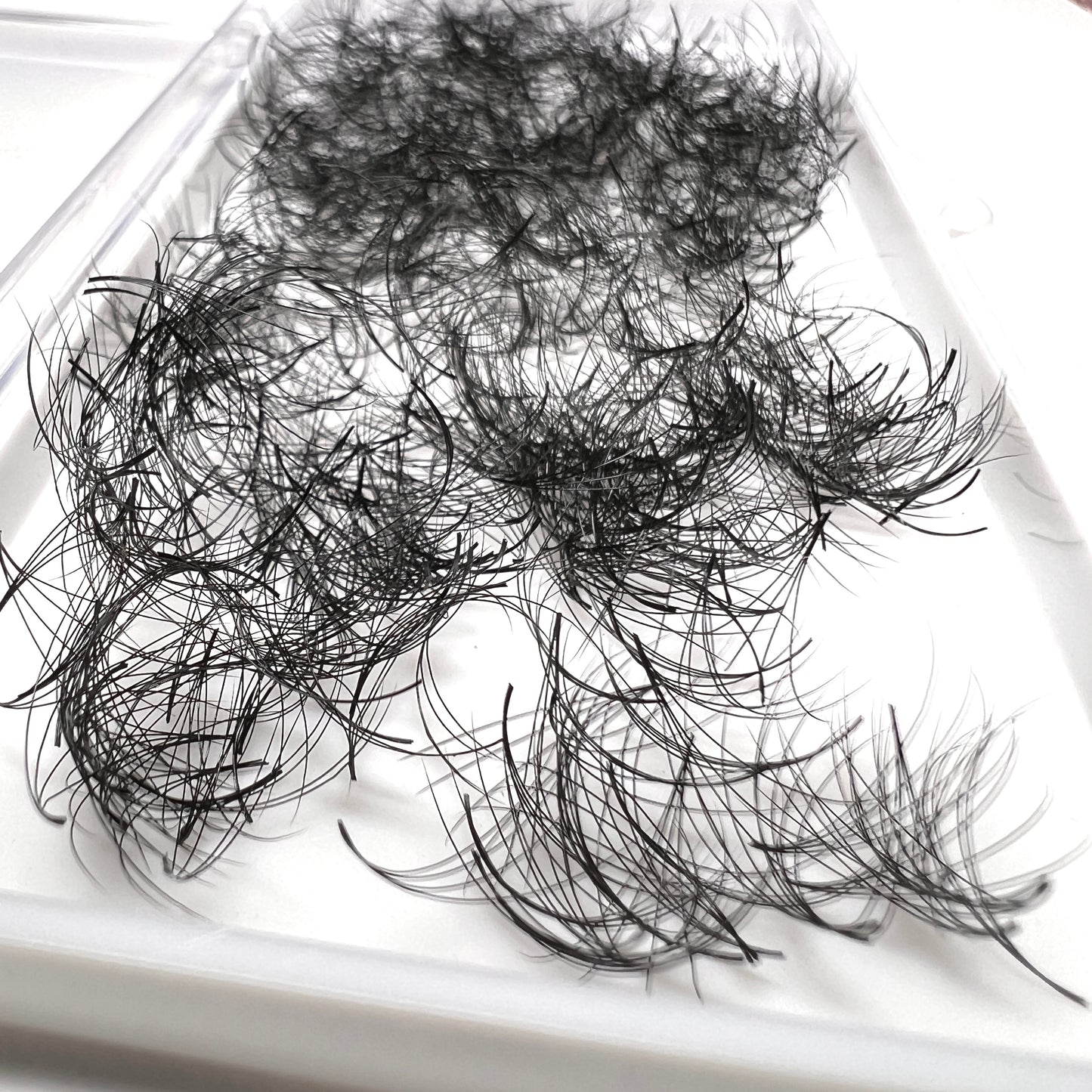 Promade Volume 1000 Loose Fans/Box D Curl 0.05 & 0.07