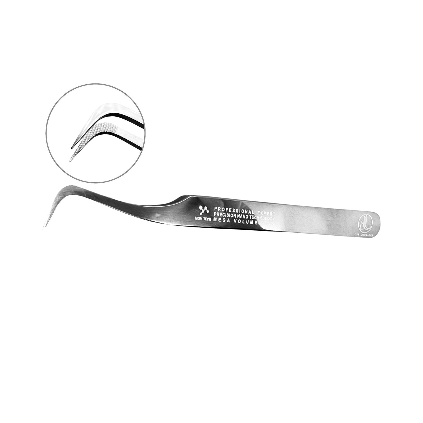 Lash Grip Max Nano Tips Mega Volume Tweezer - L Shape