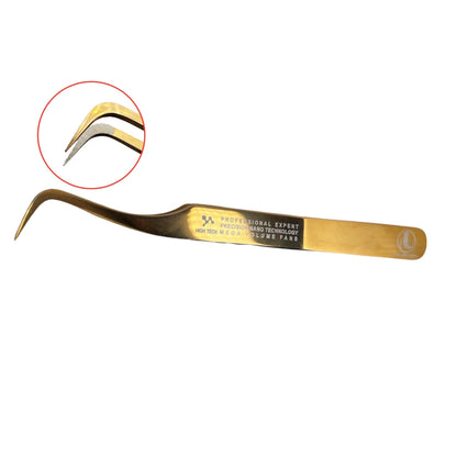 Lash Grip Max Nano Tips Mega Volume Tweezer - 75 Degree L Shape