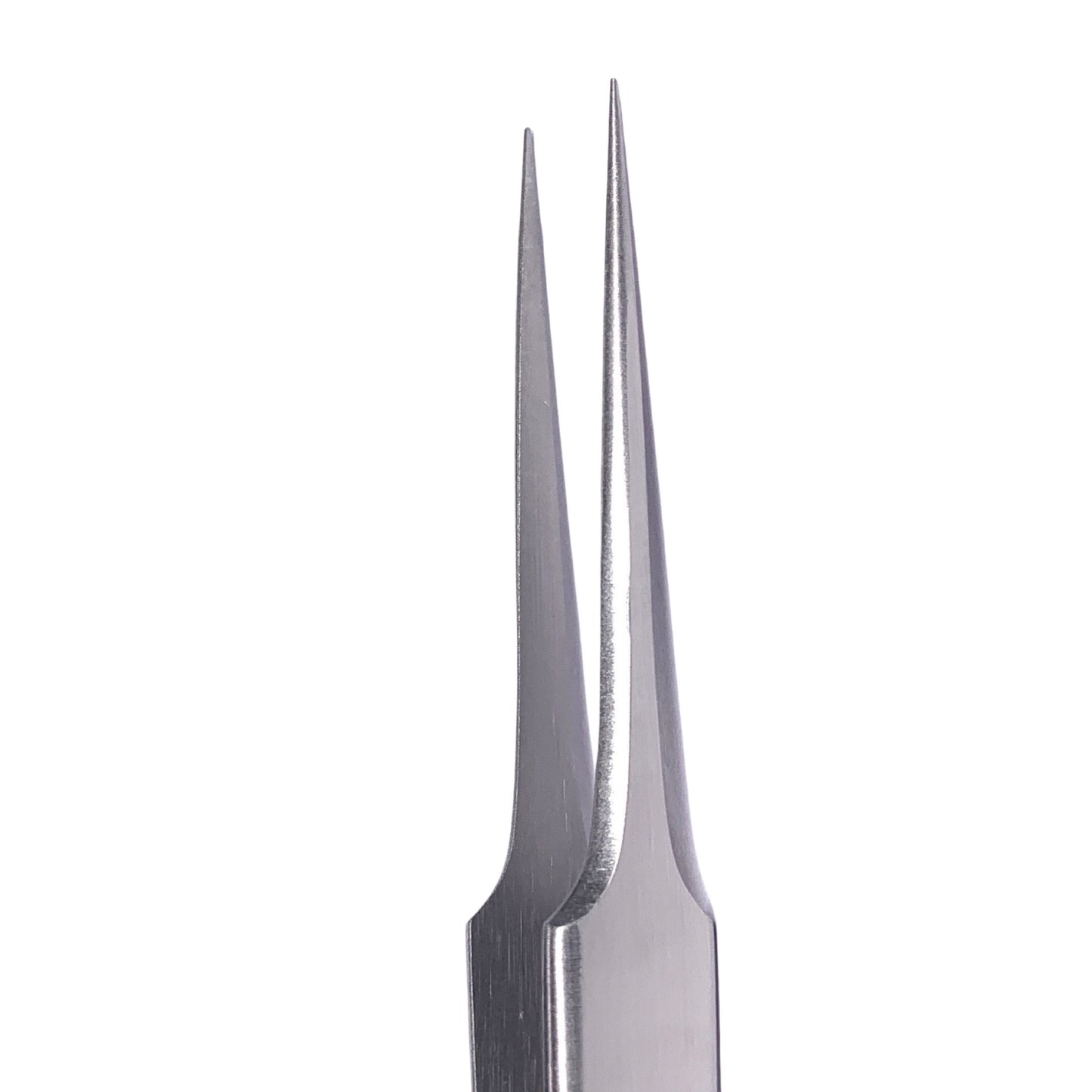 Assassin's Needle Silver Isolation Tweezer for Eyelash Extensions - I Shape