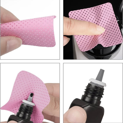200 PCS Square Shape Eyelash Extension Glue Wipes.