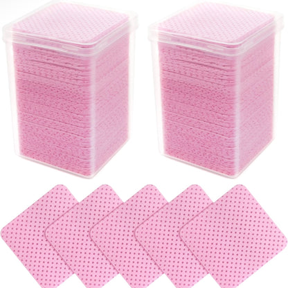 200 PCS Square Shape Eyelash Extension Glue Wipes.