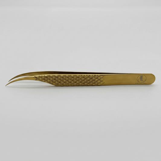 Golden Dolphin Isolation Tweezer - J Shape