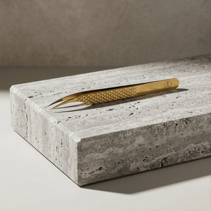 Golden Dolphin Isolation Tweezer - J Shape